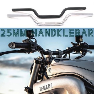 1" 25mm Motorcycle Retro Handlebar Drag Bar 7/8" 22mm For Honda (1)