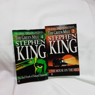preloved the green mile serial parts 2 and 4 by Stephen King