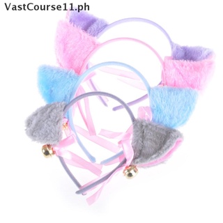 【VastCourse】 Fashion Cosplay Anime Costume Cat Fox Ears Bell Hair Clip Head Hoop Party Gift PH (7)