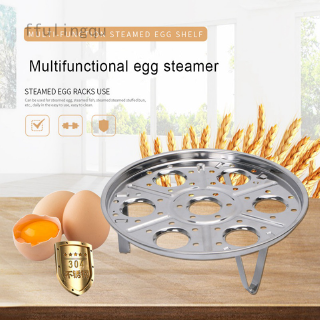 Multi-function kitchen gadget household boiled egg shelf rice cooker single layer double steamed egg rack