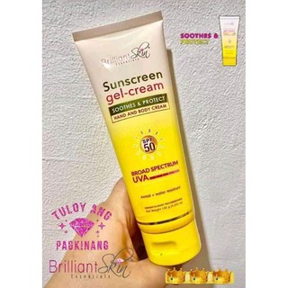 Sunscreen Gel Cream SPF 50 Broad Spectrum UVA