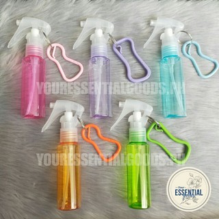 Trigger Spray Bottle with Colored Carabiner