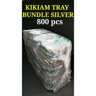 KIKIAM TRAY BUNDLE SILVER, 800 pcs per bundle