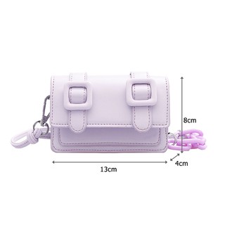 Mini Sling Bag Shoulder Bags for Women Handbags Candy Color Casual Purse Women Leather Crossbody Handbag (9)
