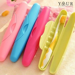 Portable Toothbrush Case Box Plastic Travel Tooth Brush Cover Sealed Holder