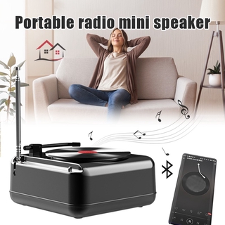 Kglg Turntable Record Player Portable Vinyl Record Player with Built-in Speakers Classic Vinyl Player Turntable with Speakers @PH