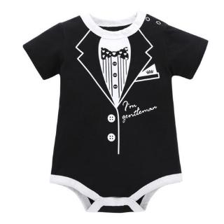 Gentleman Style Baby Jumper Infant Onesie Romper 100%Cotton Clothes Bodysuit for Newborn Boys Girls (7)