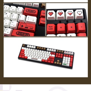 PBT Mechanical Keyboard Keycap NES High Sublimation Suitable for 108104 98 87 84 68 64 61 Keyboard