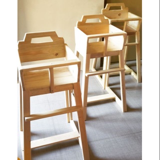 【Ready Stock】Baby ❈WOODEN HIGHCHAIR (HIGHrland CHAIR)