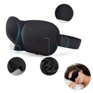 3D ultra soft breathable Sleeping eye mask foam eye shades contoured travel