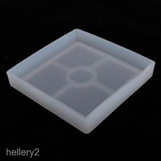 Square Resin Molds, Silicone Jewelry Casting Molds Coaster Molds For Resin Jewelry Making DIY