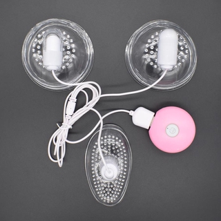 Three-head charging breast massager double shock fm female masturbation device adult sex toys【2Month