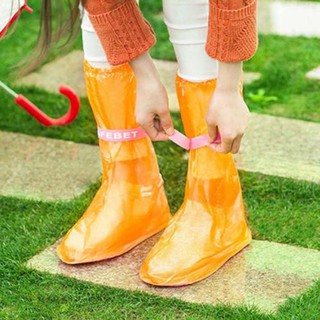 Rain Shoes Cover Shoe Covers PVC Overshoes (4)
