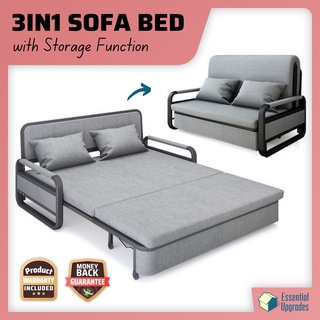 3 in 1 Sofa Bed with Storage Function Modern and Comfortable Multi-functional High Quality Foam