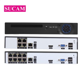 8CH 4MP CCTV POE NVR 8CH*4MP 4CH*5MP DVR Kit XMEYE P2P ONVIF Network Security Video Recorder for 4MP