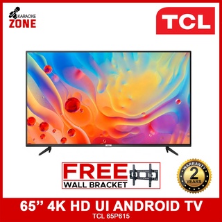 TCL 65 Inches 65P615 SMART TV / 4K UHD UI Android TV / 65 Inches Smart Android TV