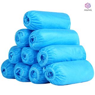 COD [Reday Stock] 100pcs Non-woven Boot Cover Disposable Shoe Covers Thicken Overshoes Non-Slip (2)