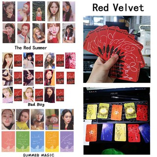 Red Velvet The Red Summer/BAD BOY/SUMMER MAGIC Homemade card