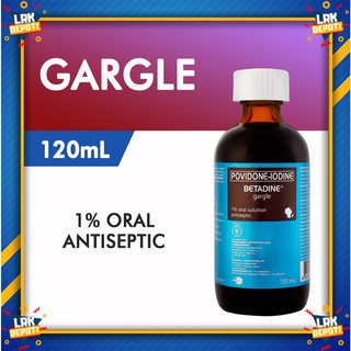 BETADINE (Povidone Iodine) 1% Oral Antiseptic Gargle Solution 120mL