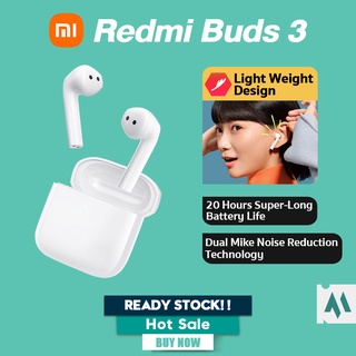 Xiaomi Redmi Buds 3 Mi Earphone Bluetooth 5.2 Noise Reduction Miui Intelligent