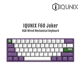 iQUNIX F60 Joker RGB Wired Hot-Swappable Mechanical Keyboard