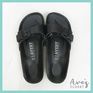 [Aves Closet] AVERY Birkenstock Inspired 1 STRAP Slippers Sandals for Women (7)