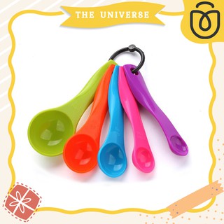 (Tu) Measuring Spoon Colorful Measuring Spoon Set - Hw0050