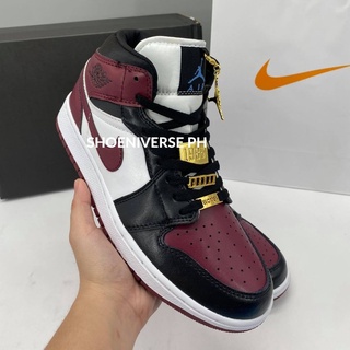 Nike Air Jordan 1 High Cut Sneakers Shoes For Men With Box And Paperbag