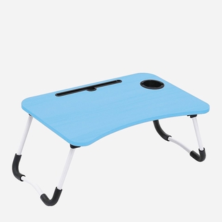 SM Stationary Foldable Laptop Table – Blue