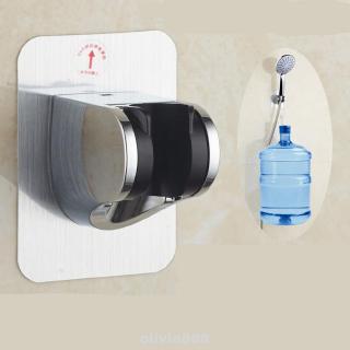 Adjustable Showerhead Holder Bracket Handheld Height Wall Mount Shower Suction Up