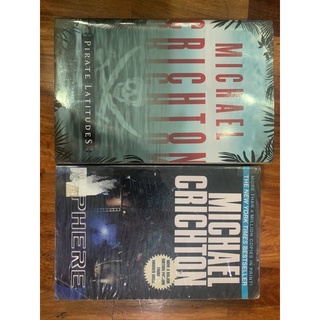 Michael Crichton Novels with plastic cover (PAPERBACK)