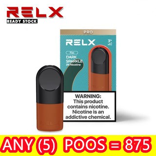 【In Stock】Autherntic RELX Infinity Pods Vape Pod Compatible with Relx Infinity Dark Sparkle (1)