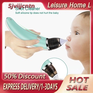 ﹊◊【Safety】USB Electric Nose Cleaner Nasal Aspirator Silicone Baby Care