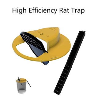 ☋COD Rat Mouse Trap Reset Rat Catching Mice Mouse Traps Flip Mousetrap Slide Bucket Lid Mouse Trap S
