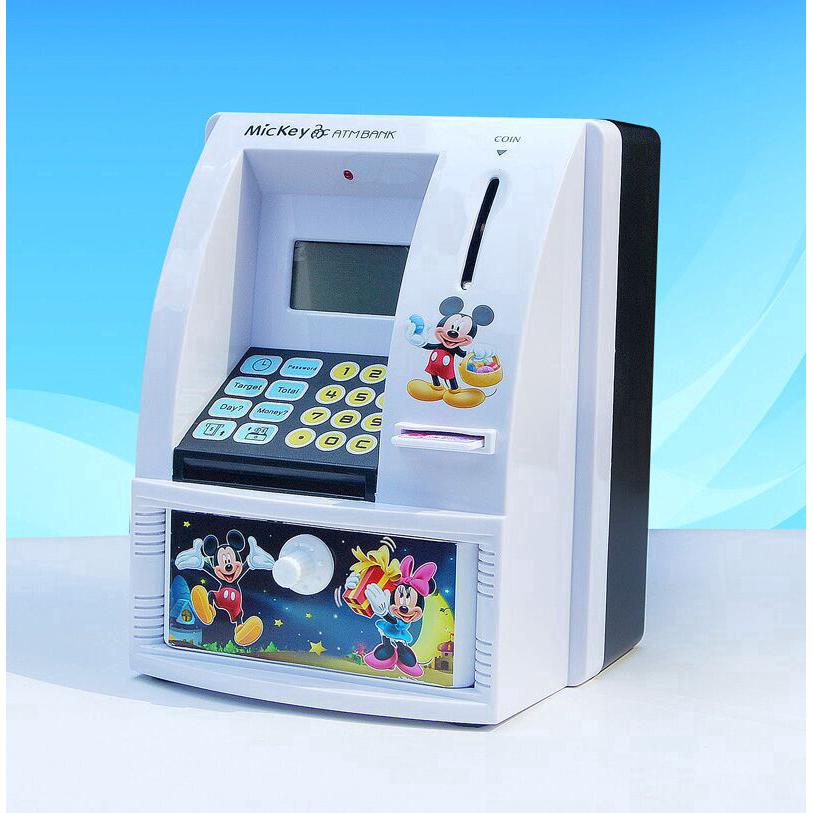 Hello Kitty Bank Children's Education Deposit Coin ATM Toys (4)