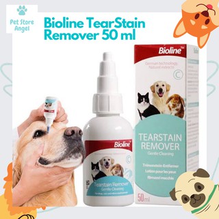 Tear Stain Remover for pet Dogs & Cats Bioline 50 mL
