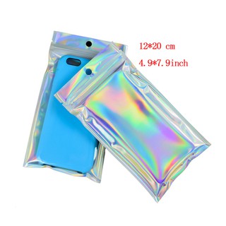20/50Pcs In Bulk Holographic pouch Laser Storage Bag Wholesale Idea Gift Packaging Cosmetics Pouch (4)