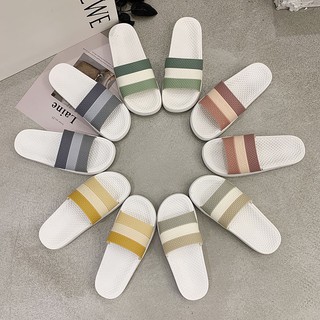 ♘▽▦Ladies Sandals and Slippers, New Slippers, Women’s Summer Fashion , Flat-Bottomed student sandals