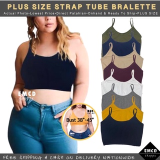 Plus Size Strap Tube Bralette