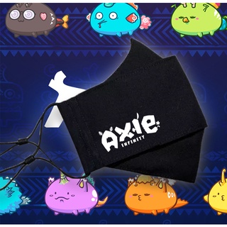AXIE INFINITY - CUSTOMIZED WASHABLE 3D FACEMASK - COTTON 3PLY
