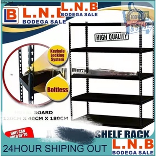 Free shiping LNB 5 Layer Boltless All Metal Rack 40*120*200cm 100 kg Per Shelf Heavy Duty HQ