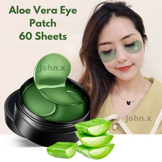 Aloe Vera Tub Hydro Gel Eye Patch Made in Korea 60 sheets
