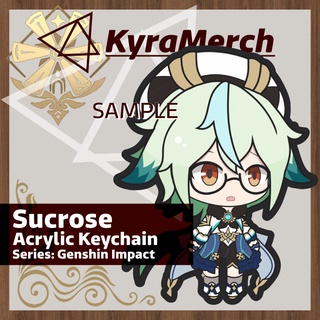 Genshin Impact Sucrose Acrylic 6cm Keychain for Collections