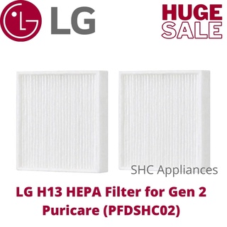 LG PuriCare H13 HEPA Filter PFDSHC02 for 2nd Generation PuriCare Wearable Air Purifier