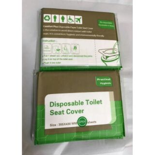 COD 10 pcs Disposable Toilet Seat Cover