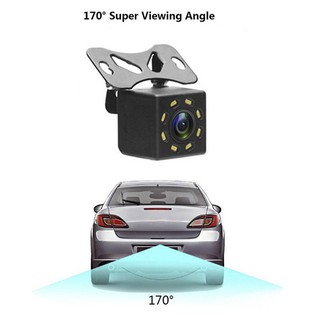 【Ready Stock】☍๑8 LED Car Rear View Camera Auto Parking Reverse Backup Camera Night Vision