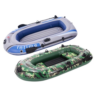 Inflatable Fishing Boat Thickened Kayak Carrying Inflatable Boat Assault Boat Can Be Folded 2-3 Peop