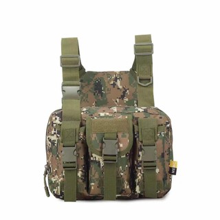 Card Holders▣✆VG Chest Bag Rig Bag For Men Multi-Function Fashion Motor Bag Strap Vest Hip Hop Adjus