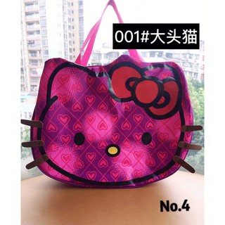 【spot goods】✴♚۞Hello Kitty face Bag traveling bag shopping bag (3)