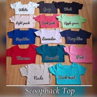 Scoopback( free size )